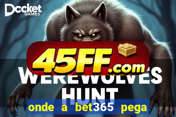 onde a bet365 pega as estatisticas